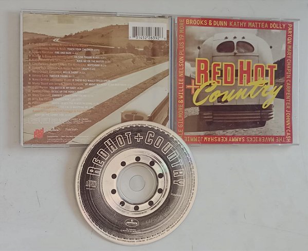 Cd Red Hot + Country Interprete Vários Artistas (1994) [seminovo]