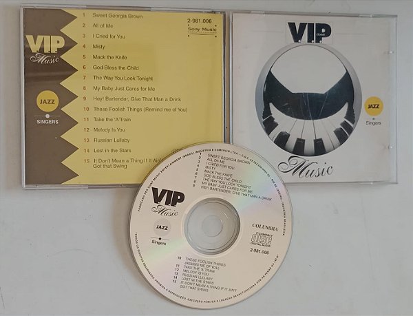 Cd Jazz Singers Interprete Vários Artistas [usado]