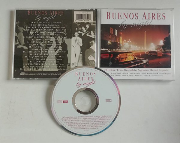 Cd Buenos Aires By Night Interprete Vários Artistas (1994) [usado]