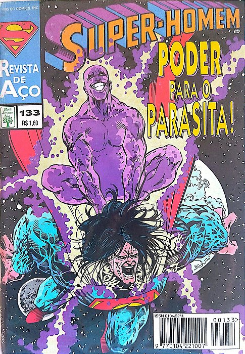 Gibi Super-homem #133 - Formatinho Autor (1995) [seminovo]