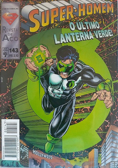 Gibi Super-homem #143 - Formatinho Autor (1996) [seminovo]