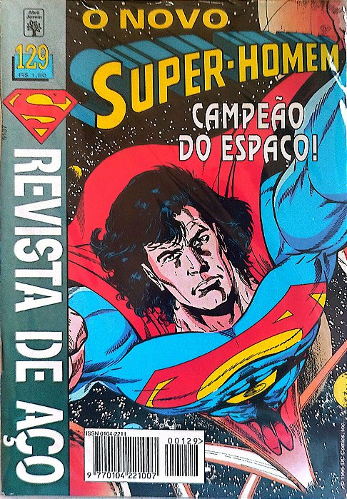 Gibi Super-homem #129 - Formatinho Autor (1995) [seminovo]