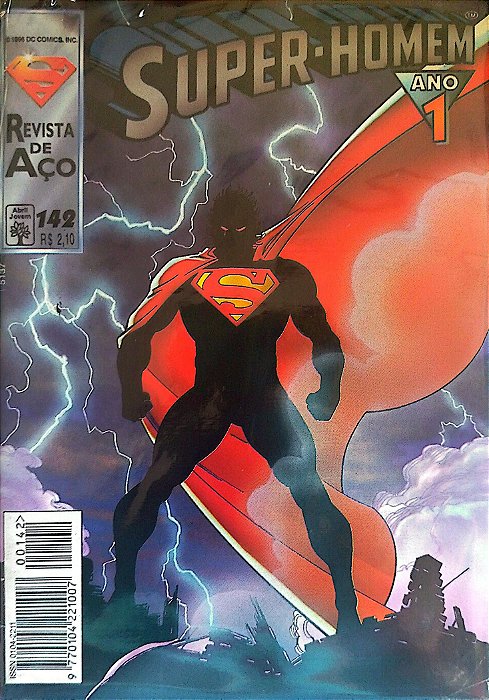 Gibi Super-homem #142 - Formatinho Autor (1996) [seminovo]