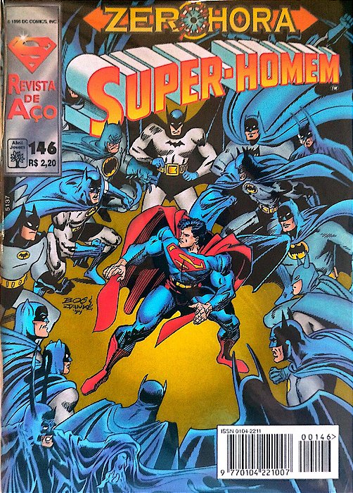 Gibi Super-homem #146 - Formatinho Autor (1996) [seminovo]