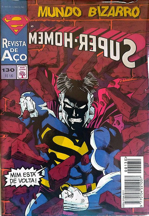 Gibi Super-homem #130 - Formatinho Autor (1995) [seminovo]