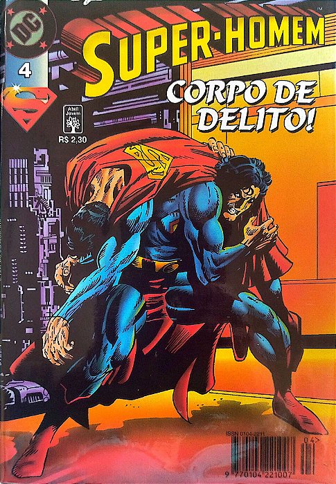 Gibi Super-homem #4 - Formatinho Autor (1997) [seminovo]