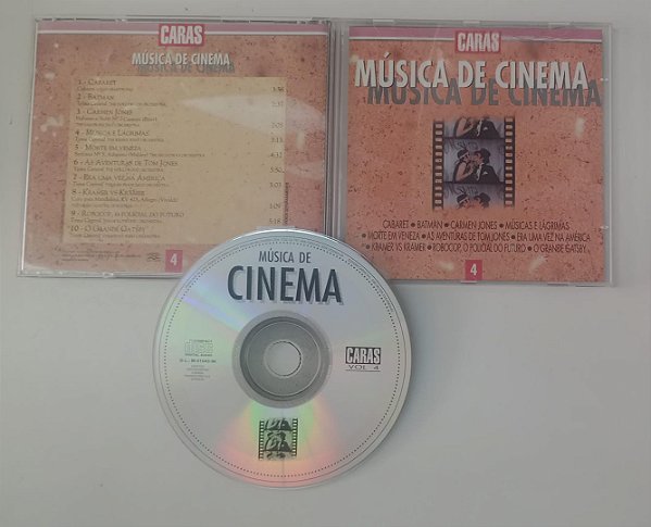 Cd Música de Cinema 4 - Coleção Caras Interprete V[arios Artistas [seminovo]