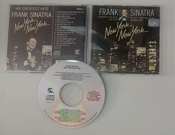 Cd New York New York Interprete Frank Sinatra (1991) [seminovo]