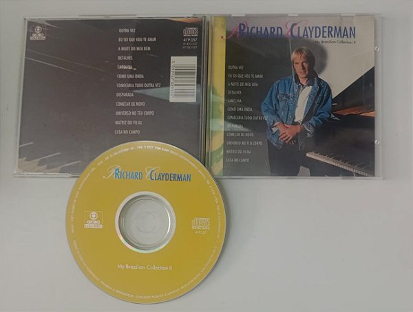 Cd My Brazilian Collection 2 Interprete Richard Clayderman (1994) [usado]