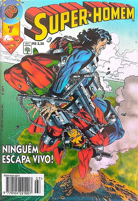 Gibi Super-homem #7 - Formatinho Autor (1997) [seminovo]