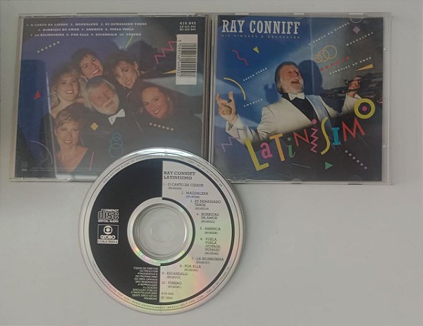 Cd Latinissimo Interprete Ray Conniff e Orquestra (1994) [usado]