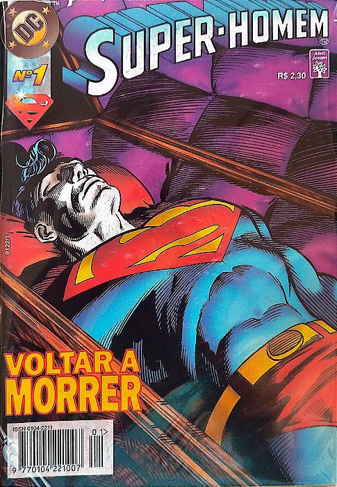 Gibi Super-homem #1 - Formatinho Autor (1996) [seminovo]
