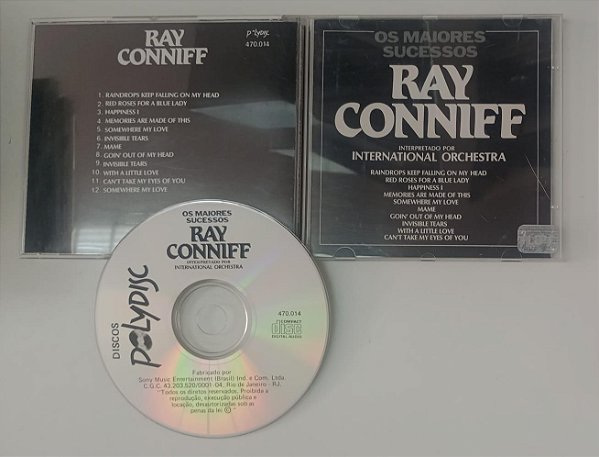 Cd os Maiores Sucessos - Ray Conniff Interprete International Orchestra [usado]