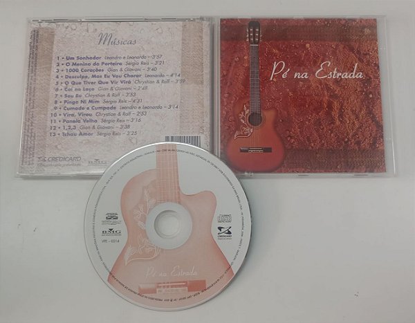 Cd Pé na Estrada - Credicard Interprete Vários Artistas (2000) [usado]