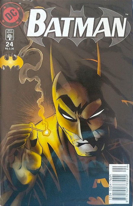 Gibi Batman #24 - Formatinho Autor (1998) [seminovo]