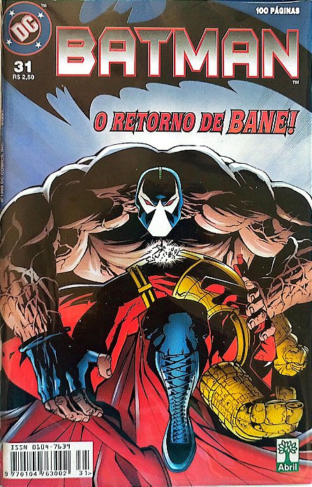 Gibi Batman #31 - Formatinho Autor (1999) [seminovo]