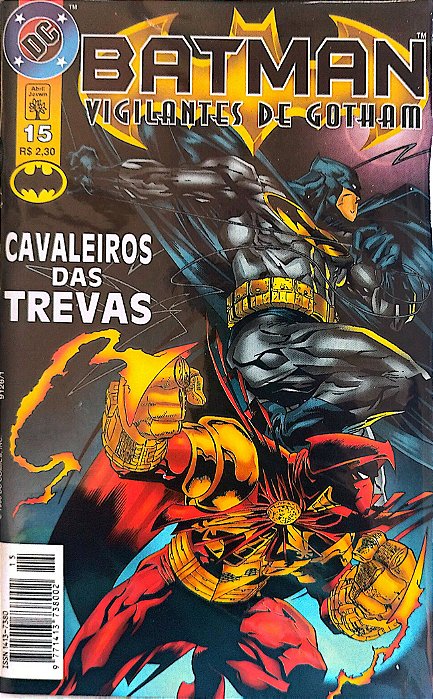 Gibi Batman e os Vigilantes de Gotham #15 - Formatinho Autor (1998) [seminovo]
