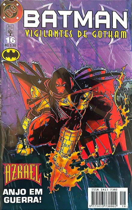 Gibi Batman e os Vigilantes de Gotham #16 - Formatinho Autor (1998) [seminovo]