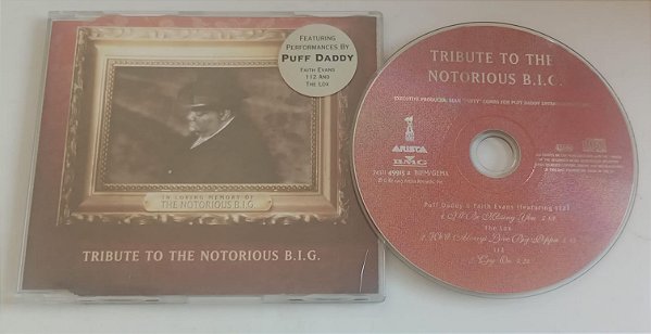 Cd Tribute To The Notorious B.i.g. Interprete Faith Evans e Outros (1997) [usado]