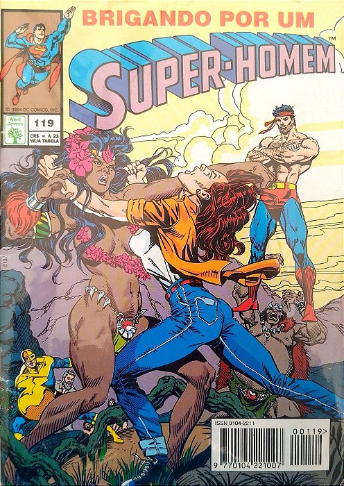 Gibi Super-homem #119 - Formatinho Autor (1994) [seminovo]