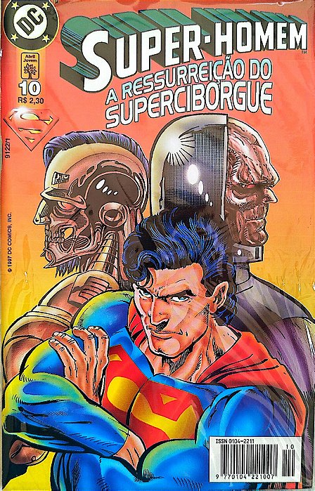 Gibi Super-homem #10 - Formatinho Autor (1997) [seminovo]