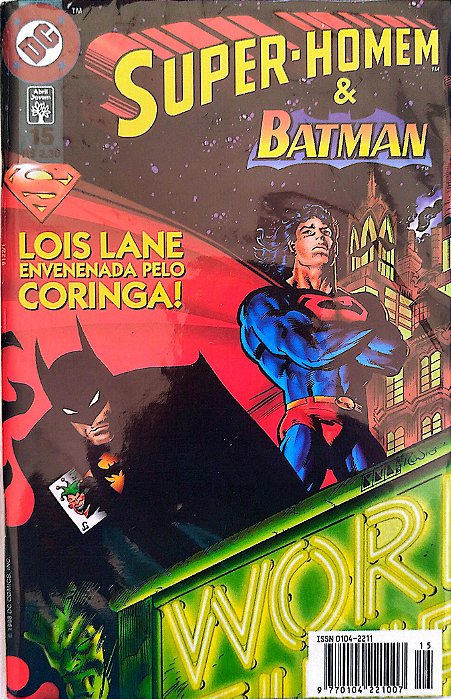 Gibi Super-homem #15 - Formatinho Autor (1998) [seminovo]