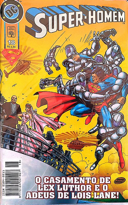 Gibi Super-homem #18 - Formatinho Autor (1998) [seminovo]