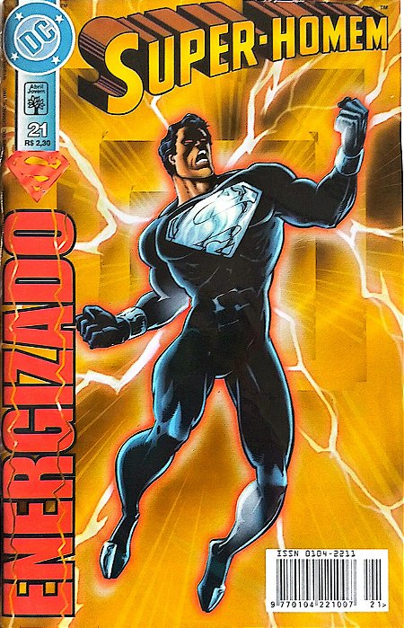 Gibi Super-homem #21 - Formatinho Autor (1998) [seminovo]