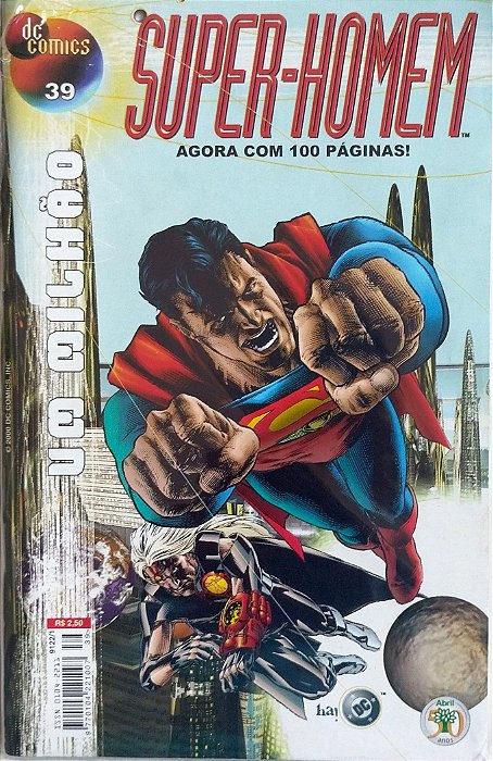 Gibi Super-homem #39 - Formatinho Autor (2000) [seminovo]