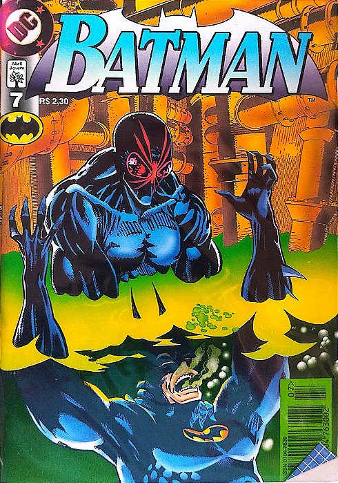 Gibi Batman #7 - Formatinho Autor (1997) [seminovo]