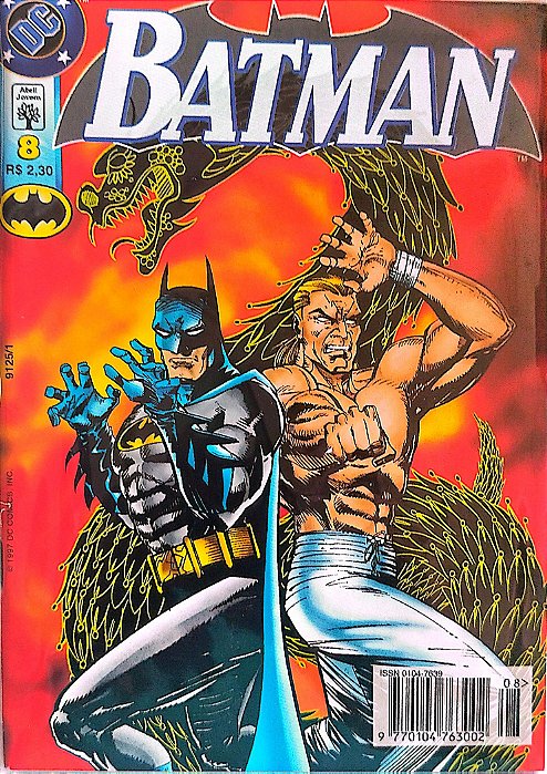 Gibi Batman #8 - Formatinho Autor (1997) [seminovo]