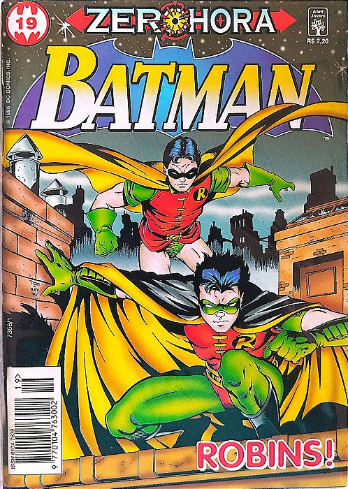 Gibi Batman #19 - Formatinho Autor (1996) [seminovo]