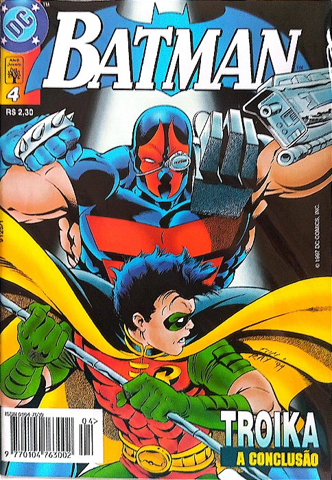 Gibi Batman #4 - Formatinho Autor (1997) [seminovo]