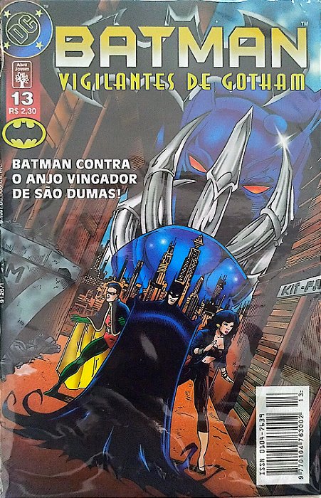 Gibi Batman e os Vigilantes de Gotham #13 - Formatinho Autor (1997) [seminovo]