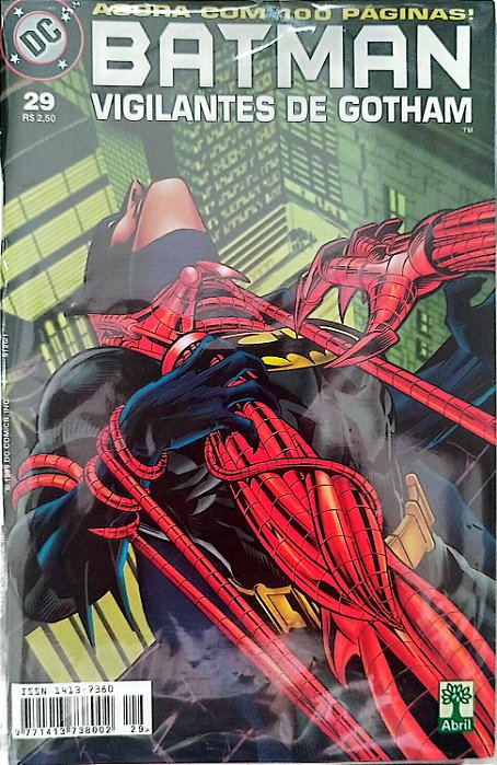 Gibi Batman e os Vigilantes de Gotham #29 - Formatinho Autor (1999) [seminovo]