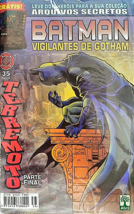 Gibi Batman e os Vigilantes de Gotham #35 - Formatinho Autor (1999) [seminovo]