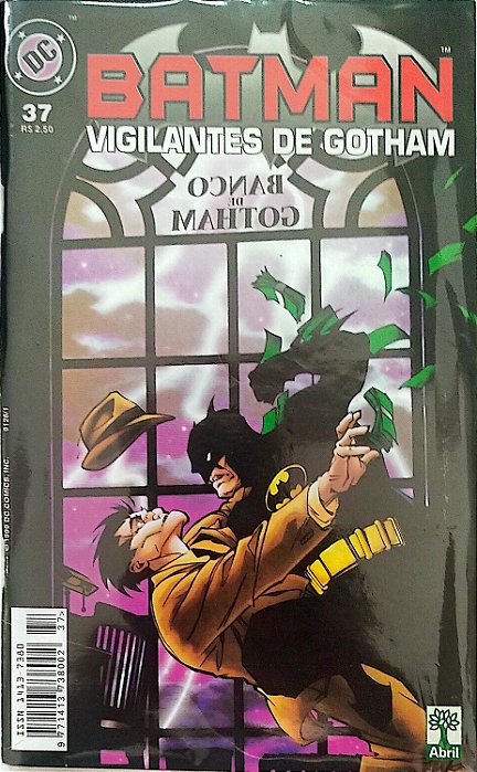 Gibi Batman e os Vigilantes de Gotham #37 - Formatinho Autor (1999) [seminovo]