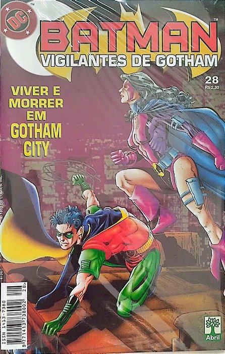 Gibi Batman e os Vigilantes de Gotham #28 - Formatinho Autor (1999) [seminovo]