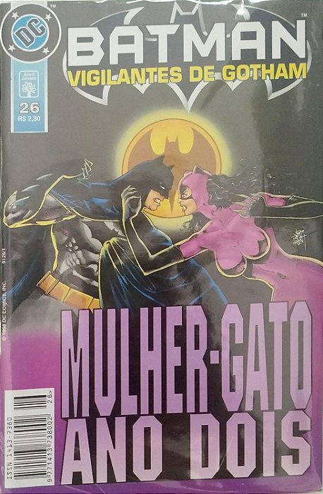 Gibi Batman e os Vigilantes de Gotham #26 - Formatinho Autor (1998) [seminovo]