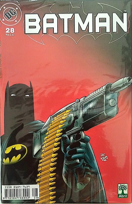 Gibi Batman #28 - Formatinho Autor (1999) [seminovo]