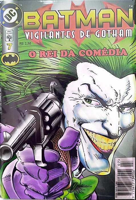 Gibi Batman e os Vigilantes de Gotham #7 - Formatinho Autor (1997) [seminovo]