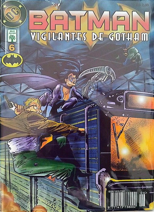 Gibi Batman e os Vigilantes de Gotham #6 - Formatinho Autor (1997) [seminovo]