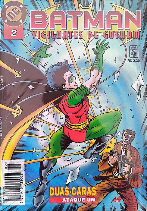Gibi Batman e os Vigilantes de Gotham #2 - Formatinho Autor (1996) [seminovo]