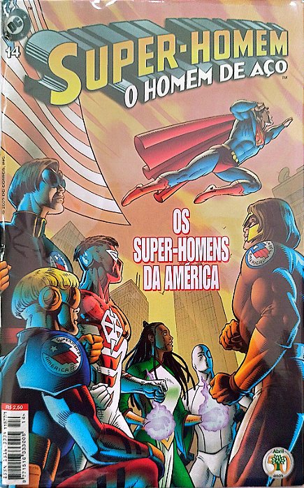 Gibi Super-homem: o Homem de Aço #14 - Formatinho Autor (2000) [seminovo]