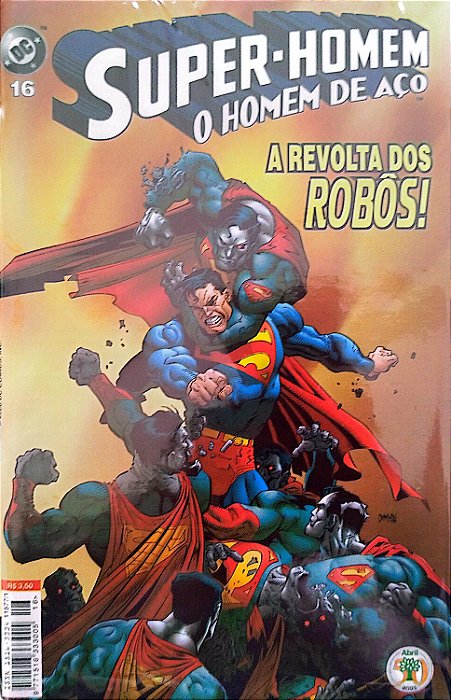 Gibi Super-homem: o Homem de Aço #16 - Formatinho Autor (2000) [seminovo]