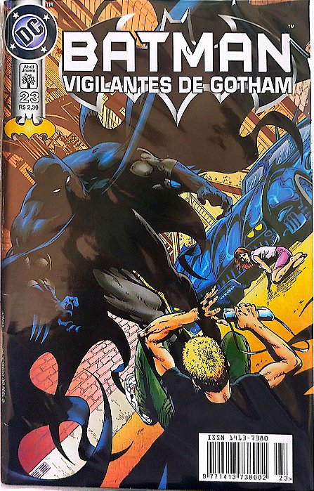 Gibi Batman e os Vigilantes de Gotham #23 - Formatinho Autor (1998) [seminovo]