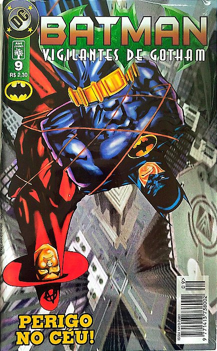 Gibi Batman e os Vigilantes de Gotham #9 - Formatinho Autor (1997) [seminovo]