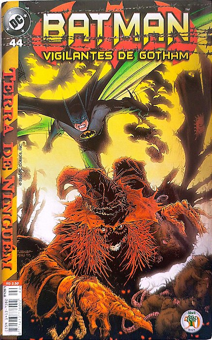 Gibi Batman e os Vigilantes de Gotham #44 - Formatinho Autor (2000) [seminovo]