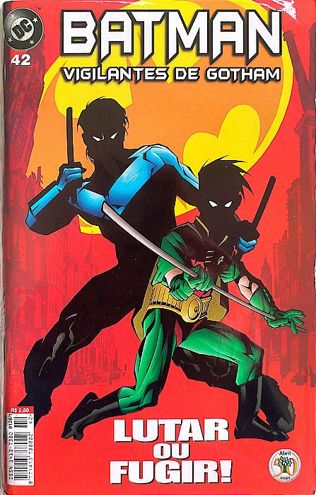 Gibi Batman e os Vigilantes de Gotham #42 - Formatinho Autor (2000) [seminovo]