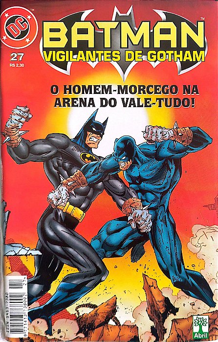 Gibi Batman e os Vigilantes de Gotham #27 - Formatinho Autor (1999) [seminovo]